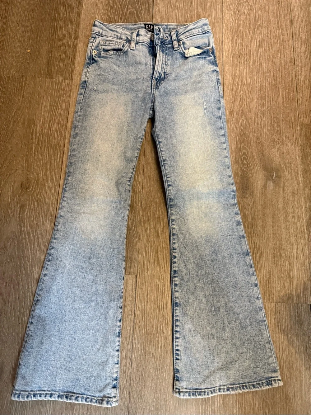 GAP Light Blue 70’s Flared Kids Jeans